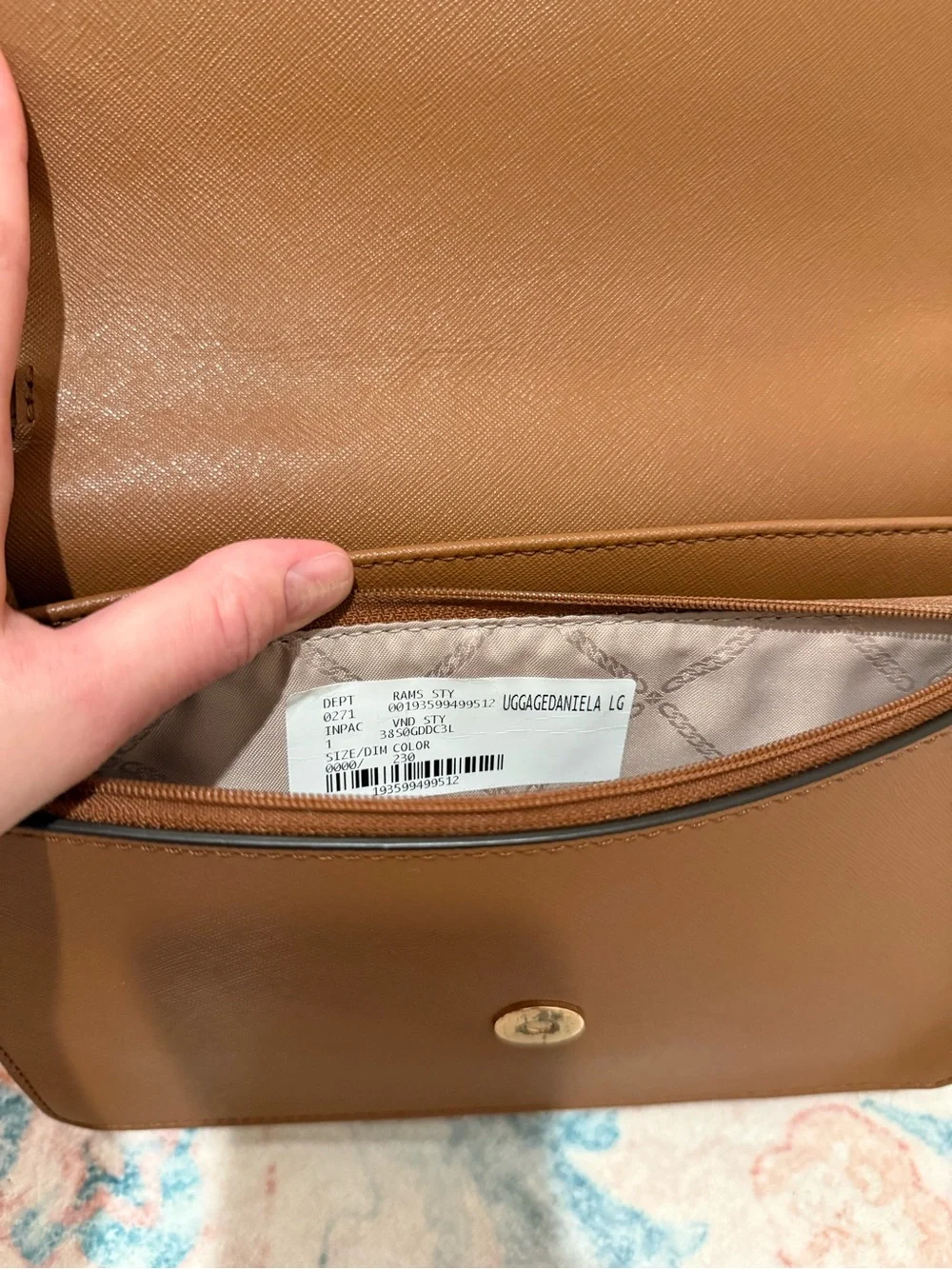Michael Kors large Daniela Gusset crossbody bag